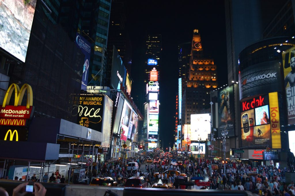 Times Square, NY. 
